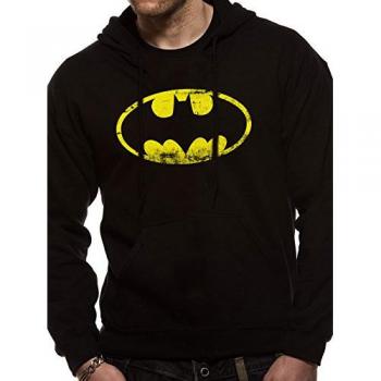Batman Hooded Sweater Logo Size L Felpe