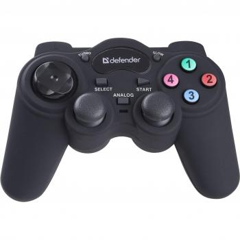 Defender Wired Gamepad Juego Racer Turbo RS3 USB-PS2 / 3, 12 Botones, 2 Palos