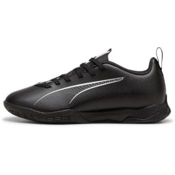 Puma Ultra 5 Play It Jr, Botas de Fútbol Sala para Niño, Color Negro, Talla 31 EU