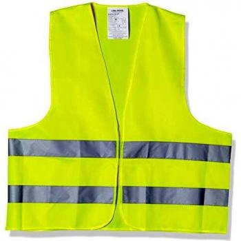 LEINA-WERKE Leina Pannenweste/Warnweste, DIN EN 471, Polyester, Gelb