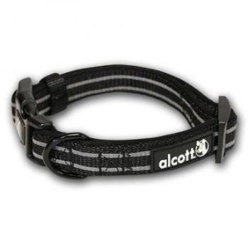 Collar Esencial de Aventura Reflectante Negro Alcott