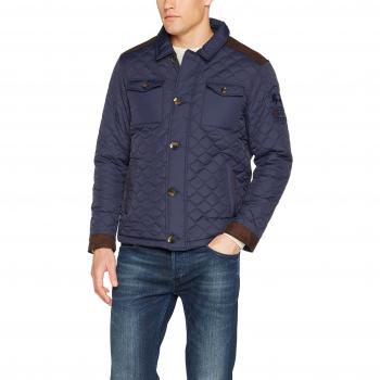 La Martina MAN Husky Nylon, Abrigo para Hombre, Blau