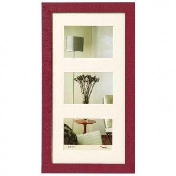 Walther Design HO352R Home galería marco de madera 3 x 15 x 20 cm, bordeaux