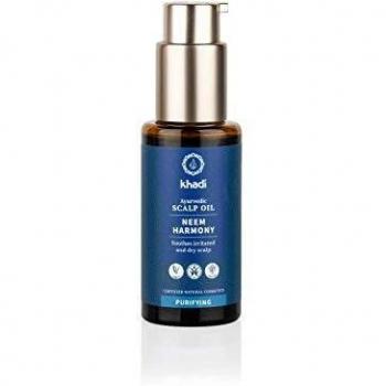 Khadi Aceite CAPILAR NEEM equilibra Cuero cabelludo 50ml, Estándar, Único