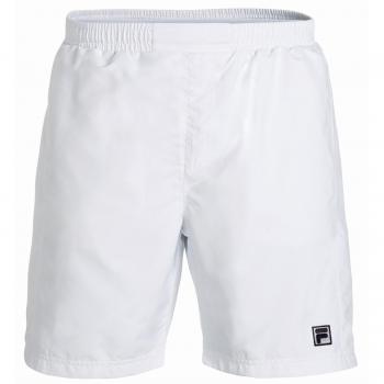 Fila Santana - Pantalones Cortos para Hombres en Blanco y Azul Oscuro