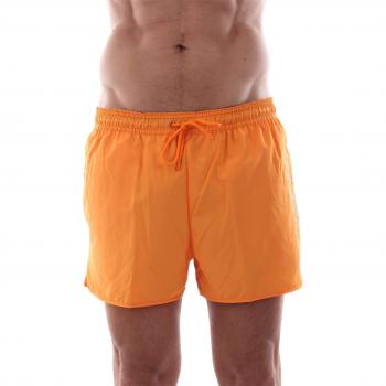 Calvin Klein KM0KM00266 Shirt Runner Traje de baño mar y Piscina Hombre Orange M