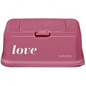 Caja dispensadora de toallitas rosa vintage - Funkybox