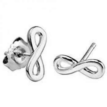 VIDAL & VIDAL Pendientes Plata 1ª Ley 925 Infinito