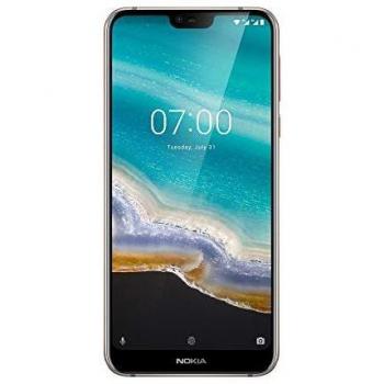 Nokia 7.1 Smartphone Dual SIM, 3GB RAM, 32GB Almacenamiento, Pantalla de 14.8 cm (5.84), Resolución de 2280 x 1080 Pixeles, Cámara de 12 MP, Color Acero Inoxidable con Batería de 3060 mAh