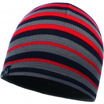 Buff Laki rayas gorro, color gris peltre, talla única