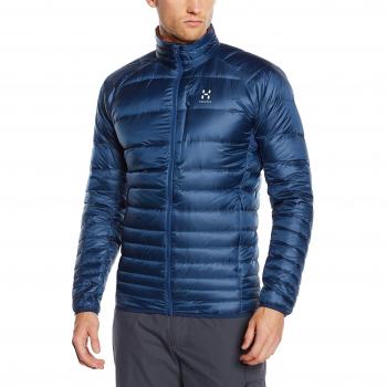 Haglöfs plumífero III para Hombre - plumas, todo el año, hombre, color Varios colores - Hurricane Blue/Saffron, tamaño S