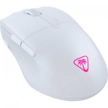 Turtle Beach Pure Air - Ultra-Light Wireless Ergonomic RGB Gaming Mouse 26K DPI Optical Sensor 125 hour Battery Dual Wireless System TITAN Optical Switches Bluetooth RGB Illumination. Semi-translucent White Right-hand Optical RF Wireless + B