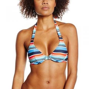ESPRIT Naples Beach Haltern. Hi.ape-Parte de arriba de bikini Mujer    Azul azul