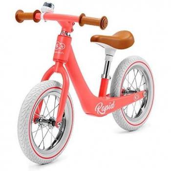 Kinderkraft Bicicleta sin Pedales RAPID, Sólida, Ajustable, Retro