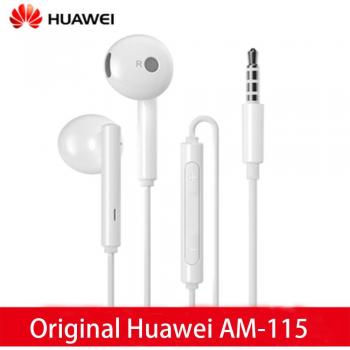 Auriculares Originales Huawei AM116 AM115 con Micrófono 3.5mm para Smartphones HUAWEI P7 P8 P9 Lite P10 Plus Honor 5X 6X Mate 7 8 9