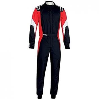 Traje Competición 2022 Talla 58 Negro/Rojo/Blanco Sparco