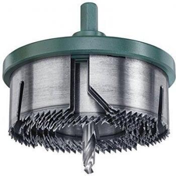 kwb 498720 Hole Cutting Drill Bit with Multiple Rims for Battery Operated Tools Silver