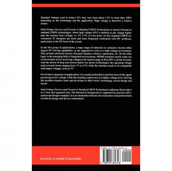 High Voltage CMOS Technology Devices and Circuits Guide