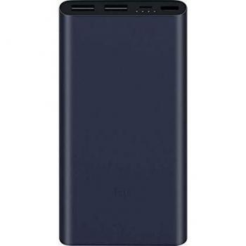 Xiaomi Mi Power Bank 2S, Batería Portátil 10000Mah, Aleación De Aluminio, Micro Usb, Usbx2 Color Negro.