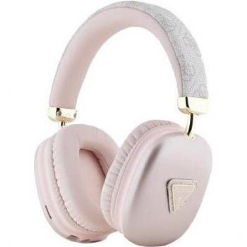 Auriculares Bluetooth Guess 4G Triangle Logo, Stereo Headphone, Cuero PU, Bluetooth 5.3