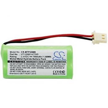 Motorola MBP20 Baby Monitor Battery - 2.4V 0.7Ah Ni-MH Rechargeable Battery