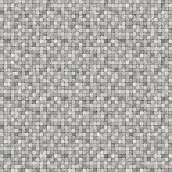 Saint Honore - Papel pintado gresite tricolor