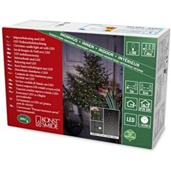 Manteau LED para árbol de Navidad Konstsmide con 200 bombillas globos preinstaladas