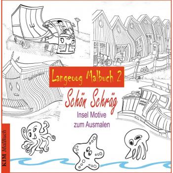 Cuaderno de Colorear Langeoog 2 - Tapa Blanda de Kim Lorenz