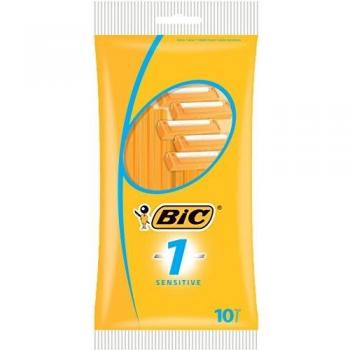 Maquinilla de Afeitar Desechable BIC Sensitive 1 Hoja x10uds