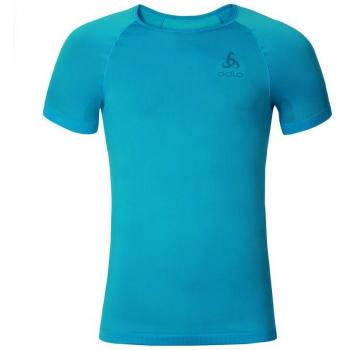 Odlo Evolution X-Lights/S Crew Neck, Camiseta Manga Corta Hombre, Hombre, Evolution X-Lights/S Crew Neck, Turquesa, L