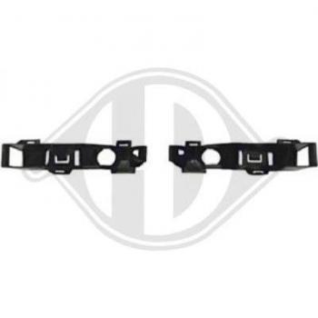 Soporte para parachoques DIEDERICHS 4467064, tipo: soporte, material: metal, color: negro, compatible con vehículos específicos según la referencia