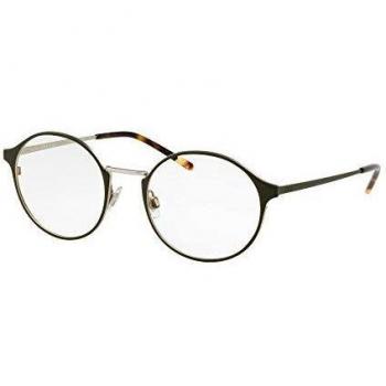 Polo 0PH1182 Monturas de gafas, Ovaladas, 51, Matte Olive Green On Silver