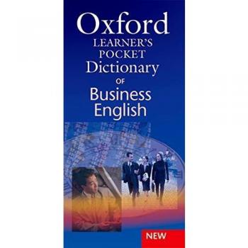 Diccionario de bolsillo Oxford para estudiantes de inglés comercial (tapa blanda)