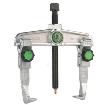 Extractor exterior de 2 patas con regulación rápida con moletas de goma