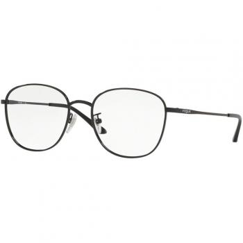 Vogue Eyewear VO4124D Asian Fit 352 Women's Eyeglasses Black Size 52 (Frame Only) - Blue Light Block Available