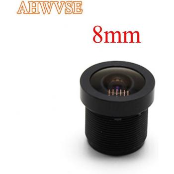 Lente CCTV HD de 8mm, 6mm y 12mm con Iris Fijo para Cámaras de Seguridad IP AHD CVI TVI