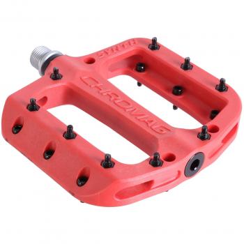 Chromag Synth, plataforma pedales, nailon cuerpo, CR-MO eje, 9/16 ', rojo – 183 – 001 – 02