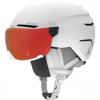 Casco de Esquí Atomic Savor Visor Photo - Unisex, 55-59 cm, Color Blanco Heather