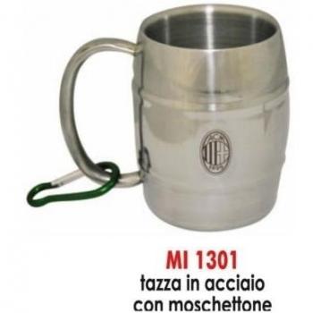 GIEMME TAZA CON LOGOTIPO UFF.MILAN ACERO