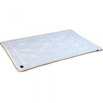 Dormir Kult A1004 Trio de muescas Perfect Micro Edredón, microfibra, color blanco, microfibra, blanco, 200 x 140 x 5 cm