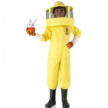 Disfraz de Apicultor Profesional amarillo para niño
