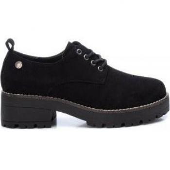 Refresh 170999 Zapato Bajo Gótico para Mujer, Color Negro, con Cordones y Tacón de 5 cm, Tallas EU36-EU41