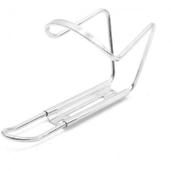 sourcingmap® 10 piezas de tono plata plateado botella de bebida de agua del soporte del Horquilla Retenedor del estante Accesorio de Motocicleta scooter