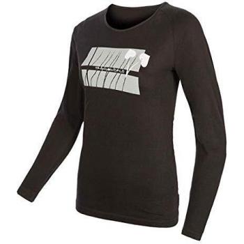 Trangoworld Crep Camiseta, Mujer, Negro, S