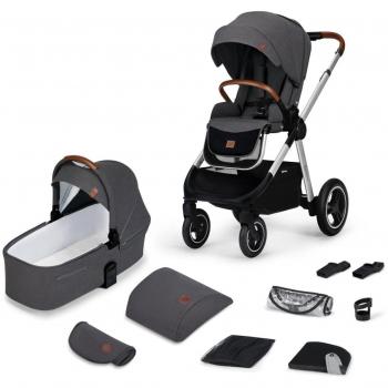Kinderkraft Everyday 2 en 1 Cochecito Dark Grey