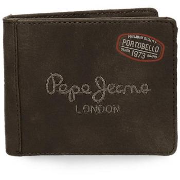 Pepe Jeans Duetone Monedero, 10 cm, 0.19 Litros, Marrón