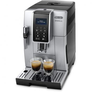 Cafetera Espresso Automática De'Longhi Dinamica FEB 3535.SB con Molinillo, Capacidad 1.8L, 15 Bar y Función Cappuccino