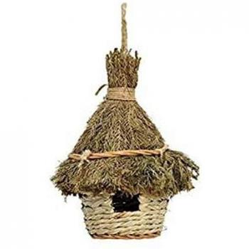 Desconocido Caseta Pajaros Natural Campana Diam.15X25Cm