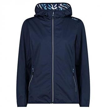 CMP Women's Functional Jacket with Fixed Hood - Blue - Size 42