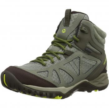 Merrell Siren Sport Q2 Mid GTX, Botas de Senderismo para Mujer, Verde Dusty Olive, 40 EU
